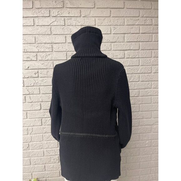 Jones New York Women Black Front Zip-Up Sweater / Jacket Size PM - Picture 7 of 11